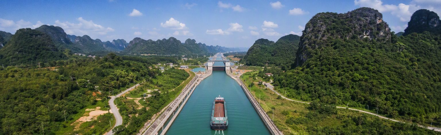 Pinglu Canal Route & Map: How the 134km Waterway Reroutes Southwest China Trade